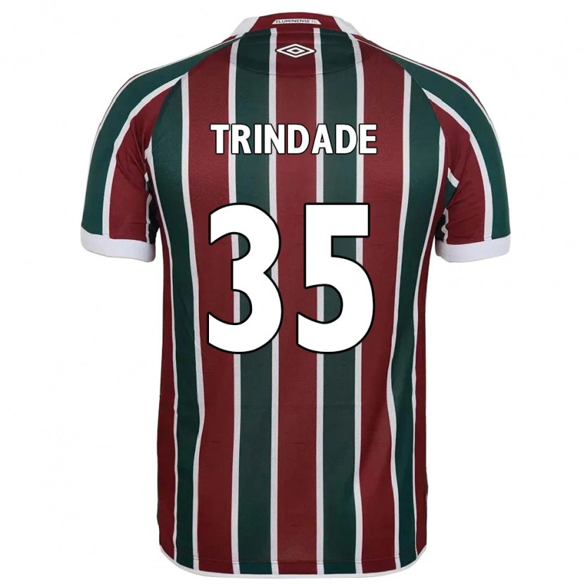 Danxen Herren Andre Trindade #35 Grün Kastanienbraun Weiß Heimtrikot Trikot 2025/26 T-Shirt