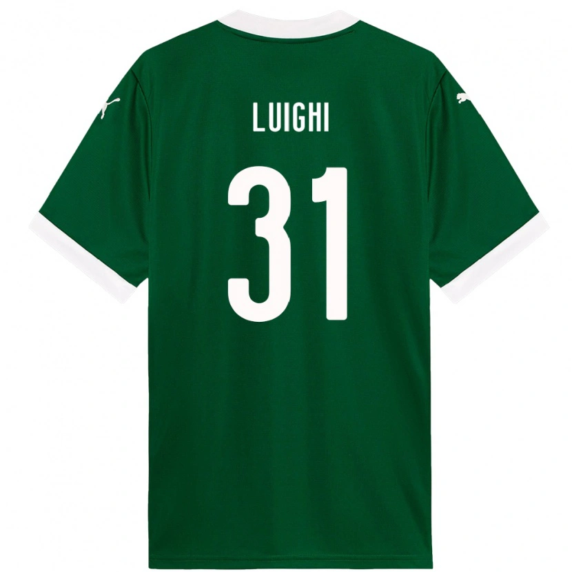 Danxen Herren Luighi #31 Grün Weiß Heimtrikot Trikot 2025/26 T-Shirt