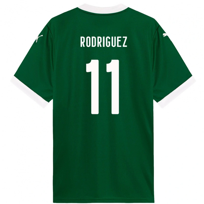 Danxen Herren Yamila Rodríguez #11 Grün Weiß Heimtrikot Trikot 2025/26 T-Shirt