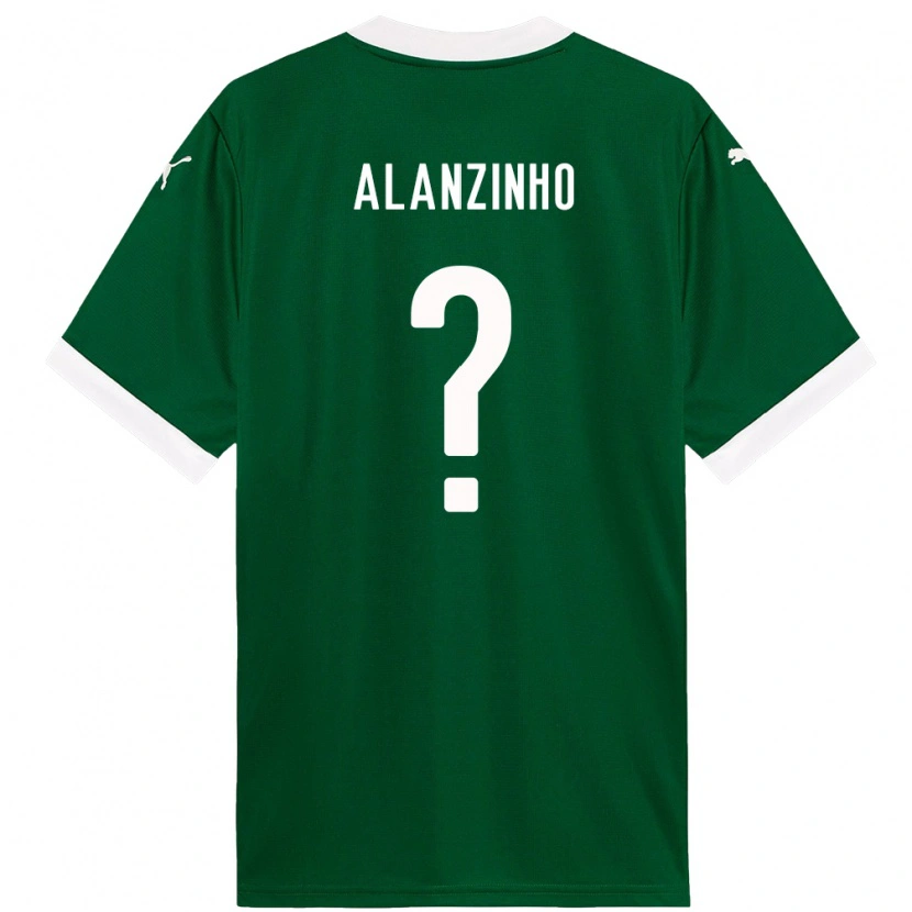 Danxen Herren Alanzinho #0 Grün Weiß Heimtrikot Trikot 2025/26 T-Shirt