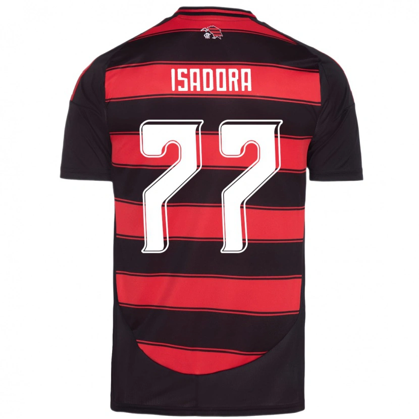Danxen Herren Isadora #77 Rot Schwarz Heimtrikot Trikot 2025/26 T-Shirt