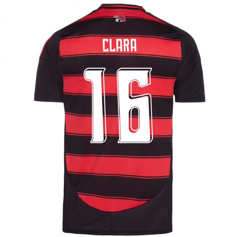 Danxen Herren Ana Clara #16 Rot Schwarz Heimtrikot Trikot 2025/26 T-Shirt