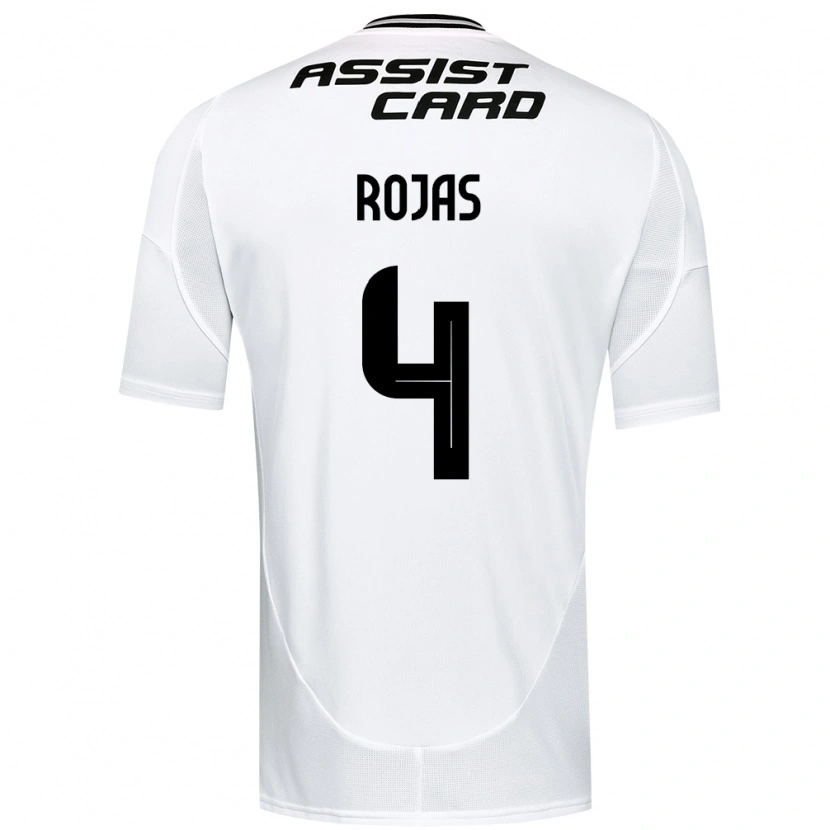 Danxen Herren Javier Rojas #4 Schwarz Weiß Gelb Heimtrikot Trikot 2025/26 T-Shirt
