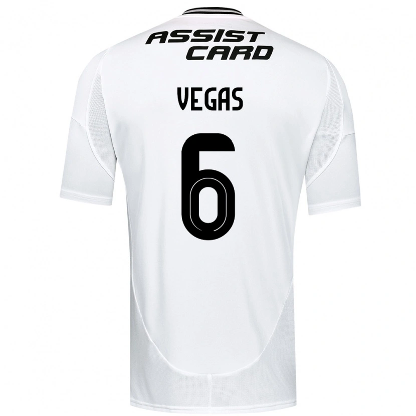 Danxen Herren Sebastián Vegas #6 Schwarz Weiß Gelb Heimtrikot Trikot 2025/26 T-Shirt