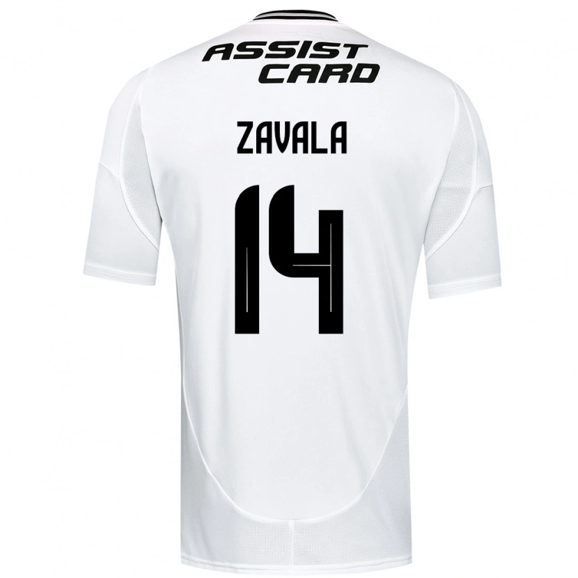 Danxen Herren Cristián Zavala #14 Schwarz Weiß Gelb Heimtrikot Trikot 2025/26 T-Shirt