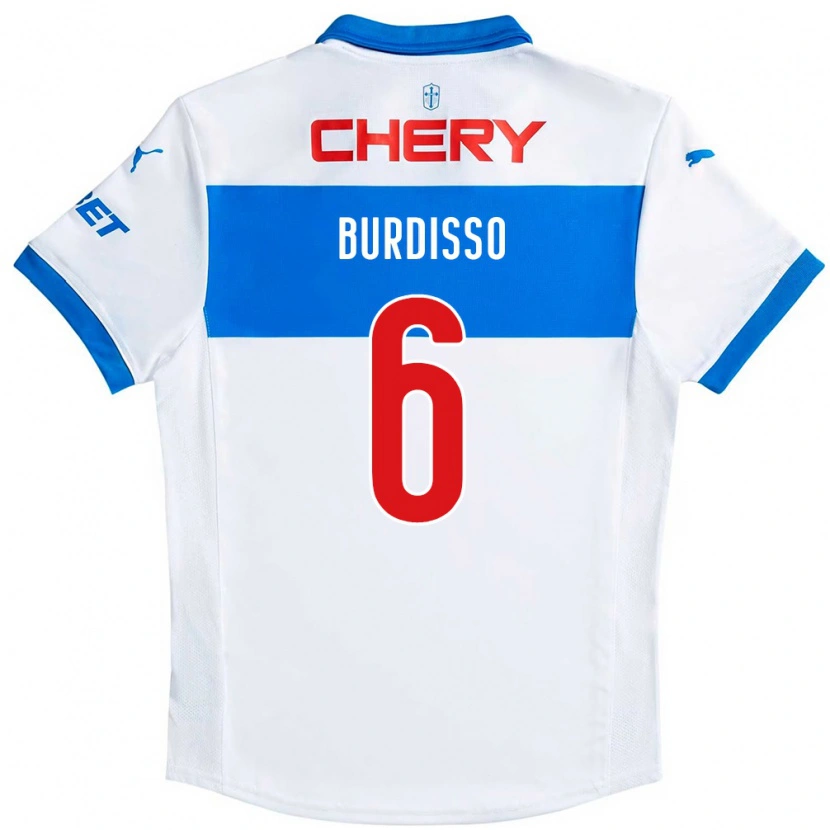 Danxen Herren Guillermo Burdisso #6 Schwarz Blau Heimtrikot Trikot 2025/26 T-Shirt