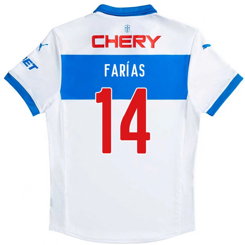 Danxen Herren Agustín Farías #14 Schwarz Blau Heimtrikot Trikot 2025/26 T-Shirt