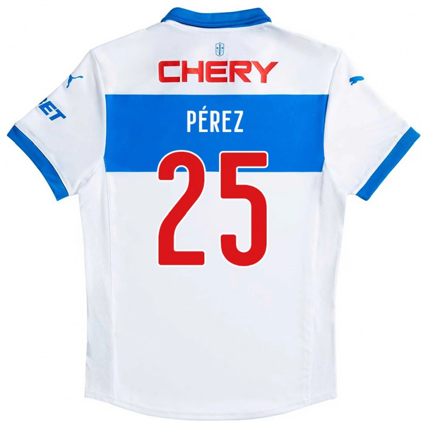 Danxen Herren Sebastián Pérez #25 Schwarz Blau Heimtrikot Trikot 2025/26 T-Shirt