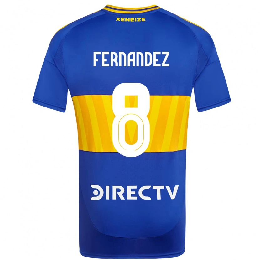Danxen Herren Guillermo Fernandez #8 Königsblau Gelb Heimtrikot Trikot 2025/26 T-Shirt