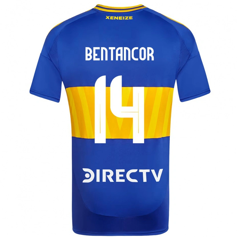 Danxen Herren Thomás Bentancor #14 Königsblau Gelb Heimtrikot Trikot 2025/26 T-Shirt