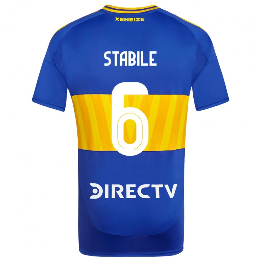 Danxen Herren Eliana Stábile #6 Königsblau Gelb Heimtrikot Trikot 2025/26 T-Shirt