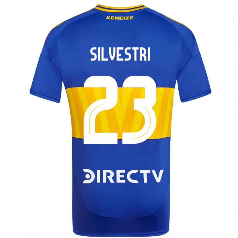 Danxen Herren Delfina Silvestri #23 Königsblau Gelb Heimtrikot Trikot 2025/26 T-Shirt