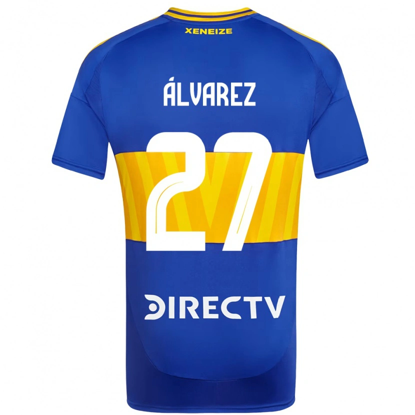 Danxen Herren Violeta Álvarez #27 Königsblau Gelb Heimtrikot Trikot 2025/26 T-Shirt