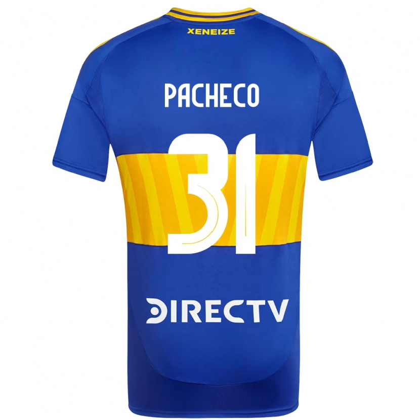 Danxen Herren Costanza Pacheco #31 Königsblau Gelb Heimtrikot Trikot 2025/26 T-Shirt