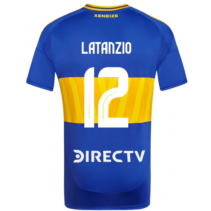 Danxen Herren Florencia Latanzio #12 Königsblau Gelb Heimtrikot Trikot 2025/26 T-Shirt