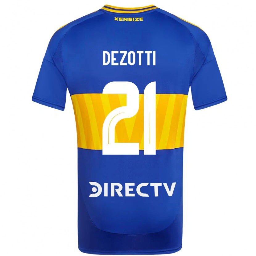 Danxen Herren Martina Dezotti #21 Königsblau Gelb Heimtrikot Trikot 2025/26 T-Shirt