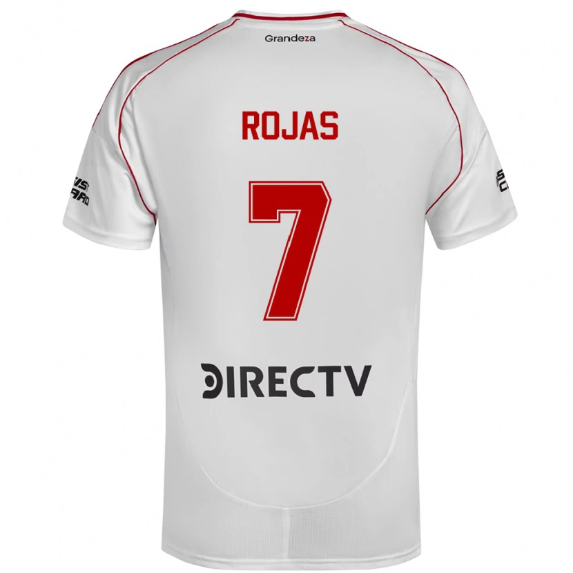 Danxen Herren Matías Rojas #7 Weiß Rot Heimtrikot Trikot 2025/26 T-Shirt
