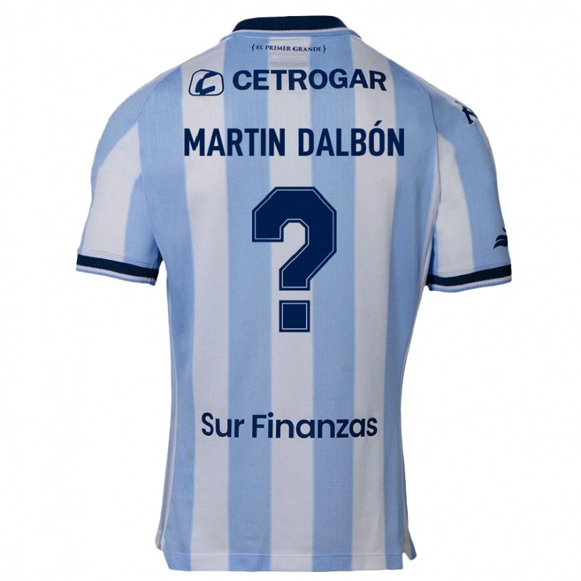Danxen Herren Juan Martin Dalbón #0 Himmelblau Heimtrikot Trikot 2025/26 T-Shirt