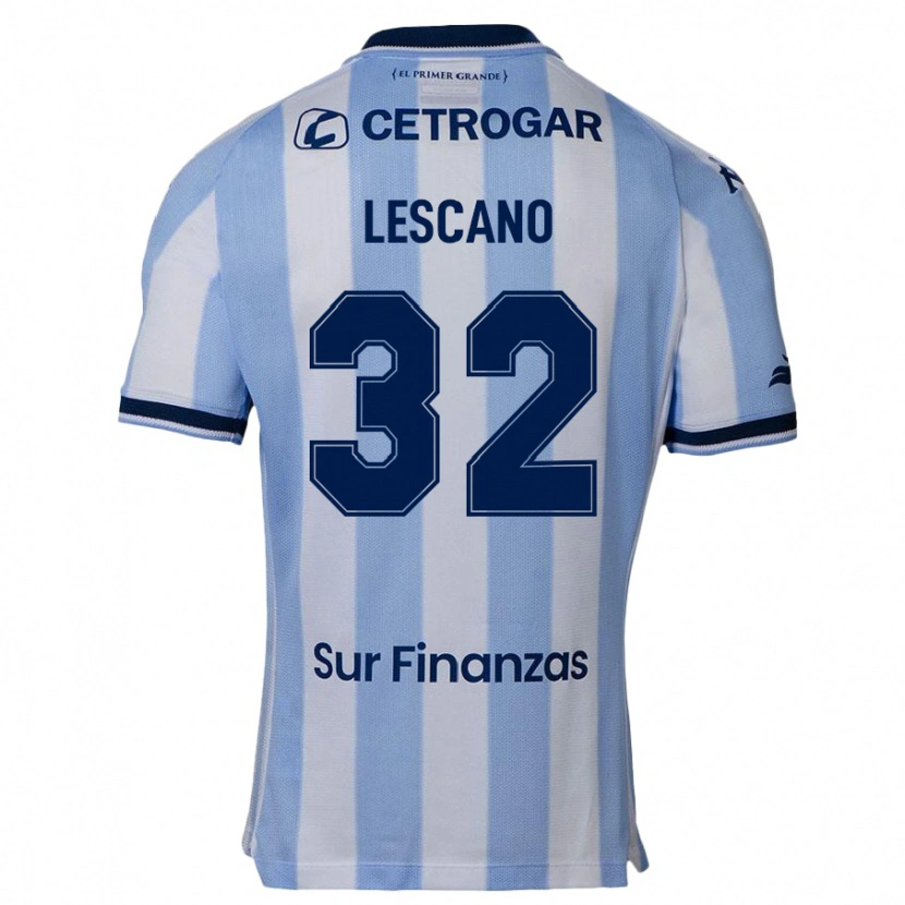 Danxen Herren Macarena Lescano #32 Himmelblau Heimtrikot Trikot 2025/26 T-Shirt