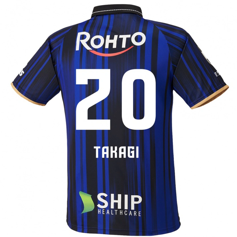 Danxen Herren Daisuke Takagi #20 Blau Weiß Schwarz Heimtrikot Trikot 2025/26 T-Shirt