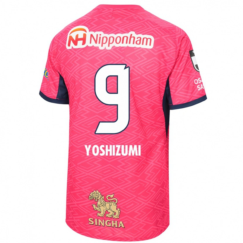 Danxen Herren Warai Yoshizumi #9 Sakura Rosa Weiß Heimtrikot Trikot 2025/26 T-Shirt