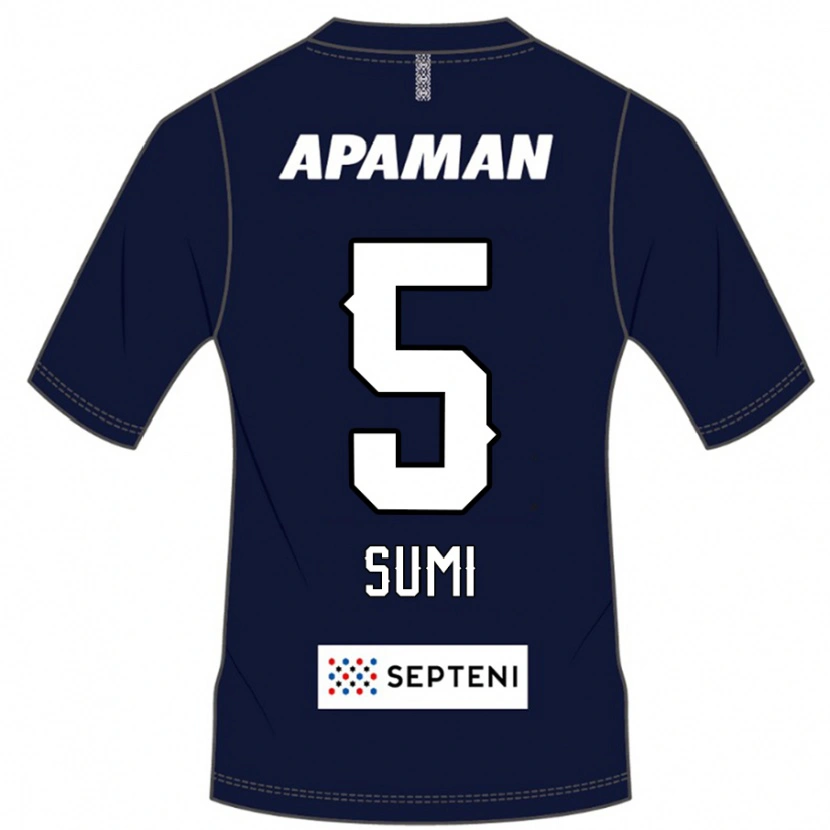 Danxen Herren Kotaro Sumi #5 Königsblau Weiß Heimtrikot Trikot 2025/26 T-Shirt