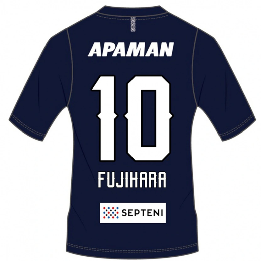Danxen Herren Naoatsu Fujihara #10 Königsblau Weiß Heimtrikot Trikot 2025/26 T-Shirt