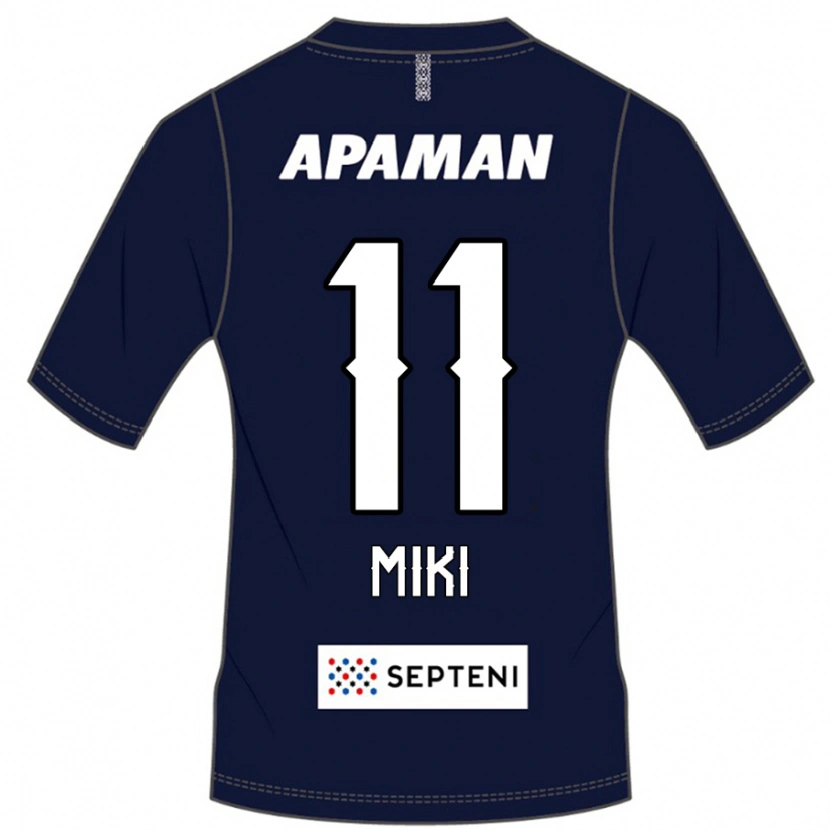 Danxen Herren Tomoya Miki #11 Königsblau Weiß Heimtrikot Trikot 2025/26 T-Shirt