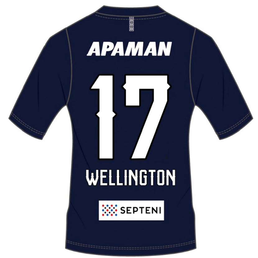 Danxen Herren Wellington #17 Königsblau Weiß Heimtrikot Trikot 2025/26 T-Shirt