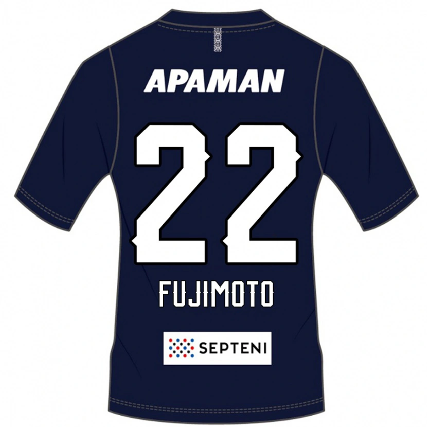 Danxen Herren Kazuki Fujimoto #22 Königsblau Weiß Heimtrikot Trikot 2025/26 T-Shirt