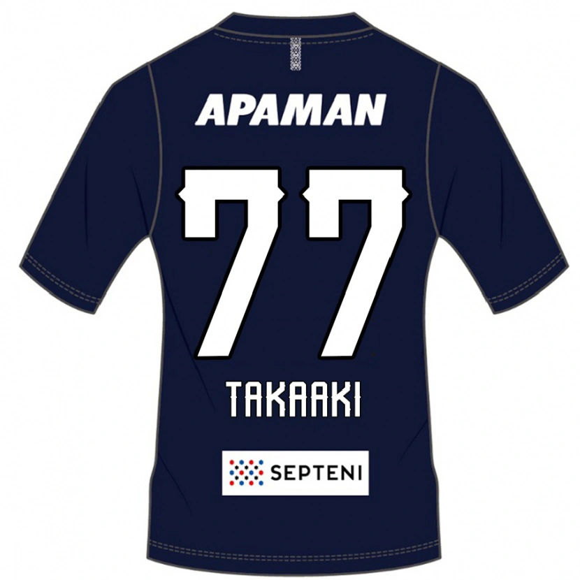 Danxen Herren Takaaki Shichi #77 Königsblau Weiß Heimtrikot Trikot 2025/26 T-Shirt