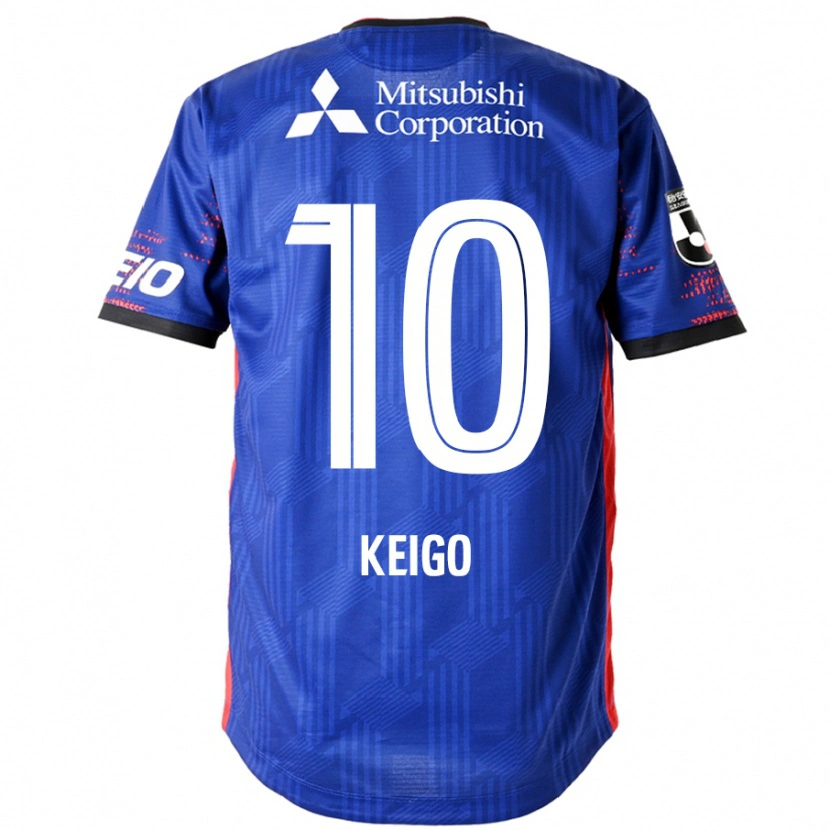 Danxen Herren Keigo Higashi #10 Königsblau Weiß Heimtrikot Trikot 2025/26 T-Shirt