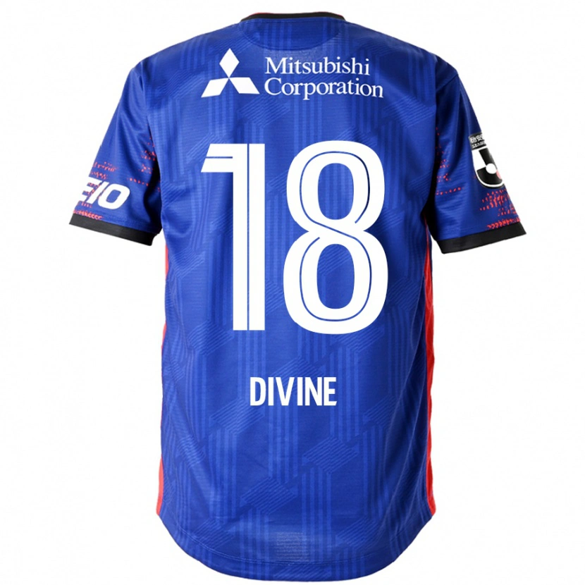 Danxen Herren Divine Chinedu Otani #18 Königsblau Weiß Heimtrikot Trikot 2025/26 T-Shirt