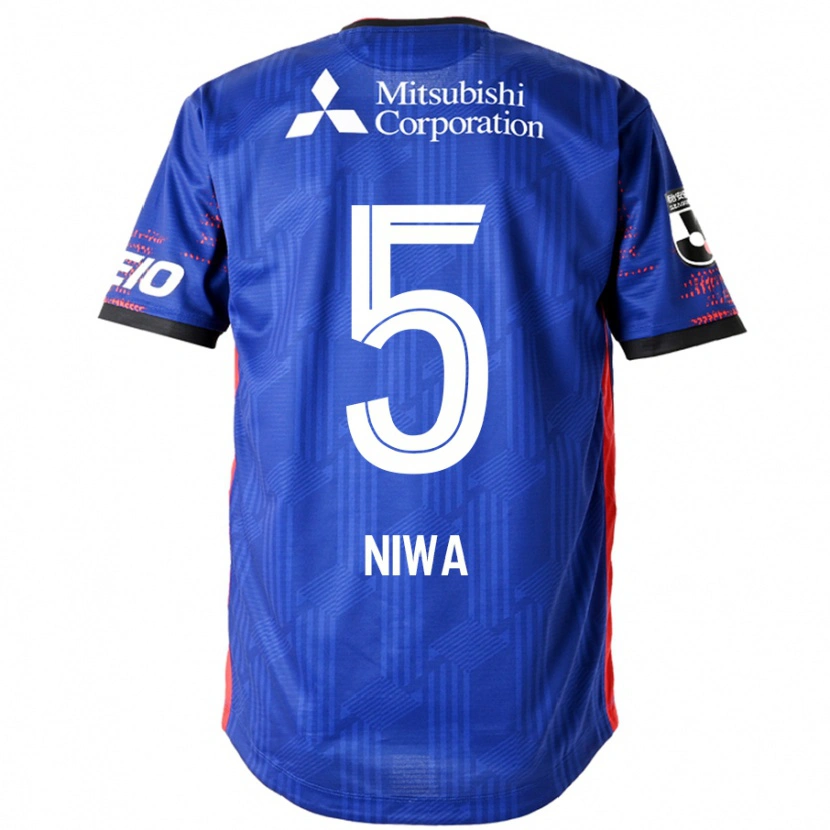 Danxen Herren Daiki Niwa #5 Königsblau Weiß Heimtrikot Trikot 2025/26 T-Shirt
