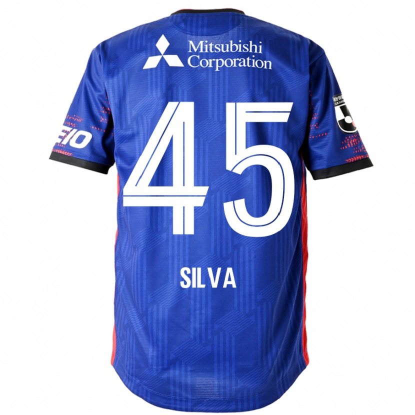 Danxen Herren Arthur Silva #45 Königsblau Weiß Heimtrikot Trikot 2025/26 T-Shirt