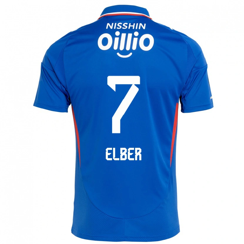 Danxen Herren Élber #7 Königsblau Weiß Heimtrikot Trikot 2025/26 T-Shirt