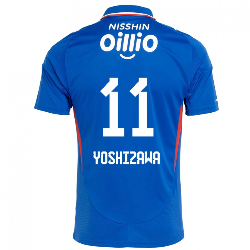 Danxen Herren Mirai Yoshizawa #11 Königsblau Weiß Heimtrikot Trikot 2025/26 T-Shirt