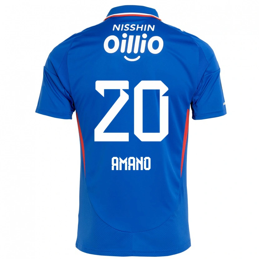 Danxen Herren Jun Amano #20 Königsblau Weiß Heimtrikot Trikot 2025/26 T-Shirt