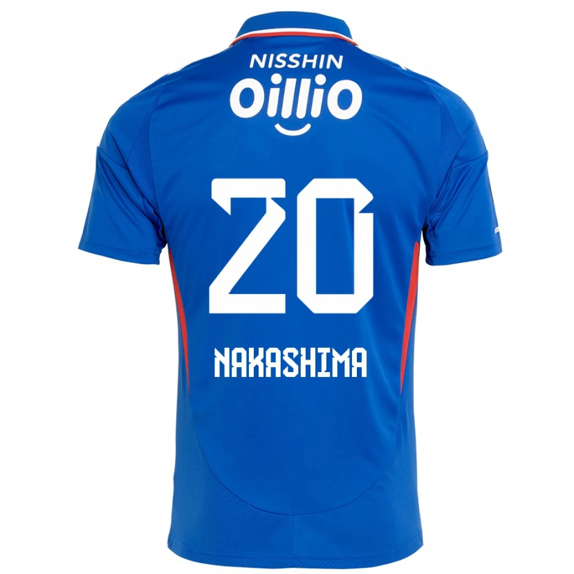Danxen Herren Rikuto Nakashima #20 Königsblau Weiß Heimtrikot Trikot 2025/26 T-Shirt