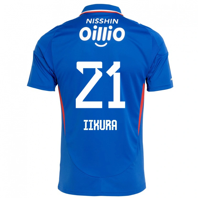 Danxen Herren Hiroki Iikura #21 Königsblau Weiß Heimtrikot Trikot 2025/26 T-Shirt