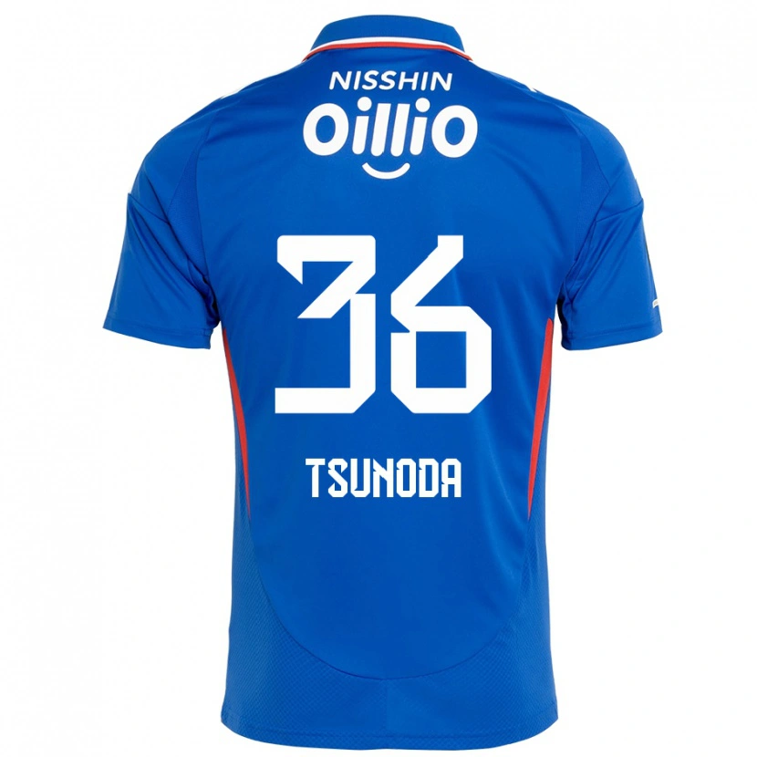 Danxen Herren Ryotaro Tsunoda #36 Königsblau Weiß Heimtrikot Trikot 2025/26 T-Shirt