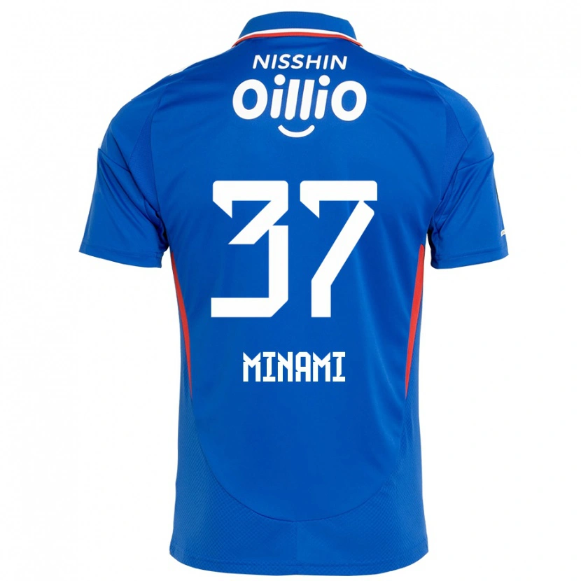 Danxen Herren Takuto Minami #37 Königsblau Weiß Heimtrikot Trikot 2025/26 T-Shirt