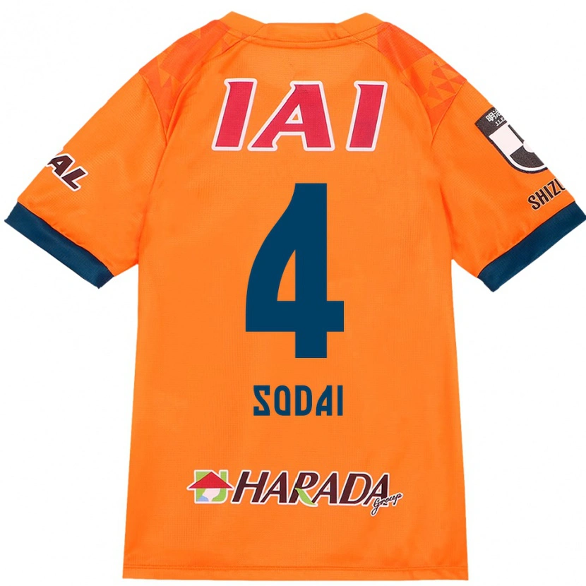 Danxen Herren Sodai Hasukawa #4 Orange Rot Heimtrikot Trikot 2025/26 T-Shirt