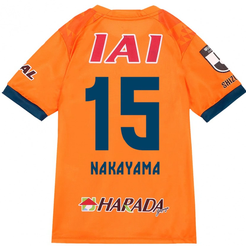 Danxen Herren Atsuki Nakayama #15 Orange Rot Heimtrikot Trikot 2025/26 T-Shirt