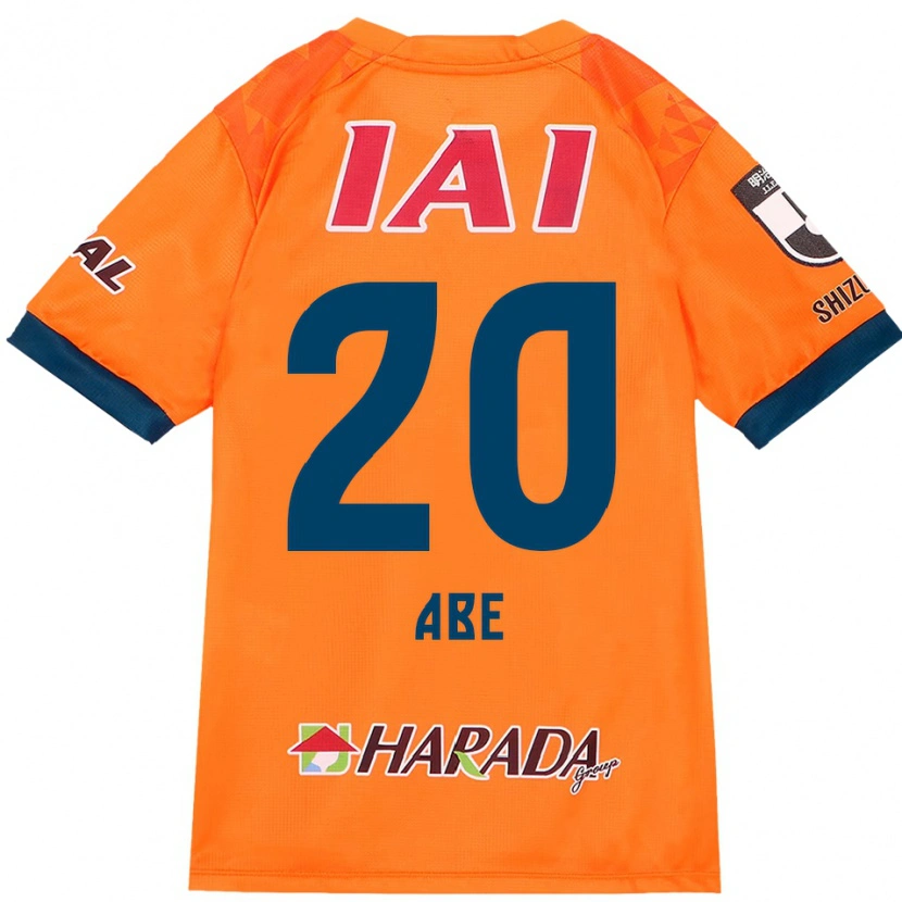 Danxen Herren Ryoya Abe #20 Orange Rot Heimtrikot Trikot 2025/26 T-Shirt
