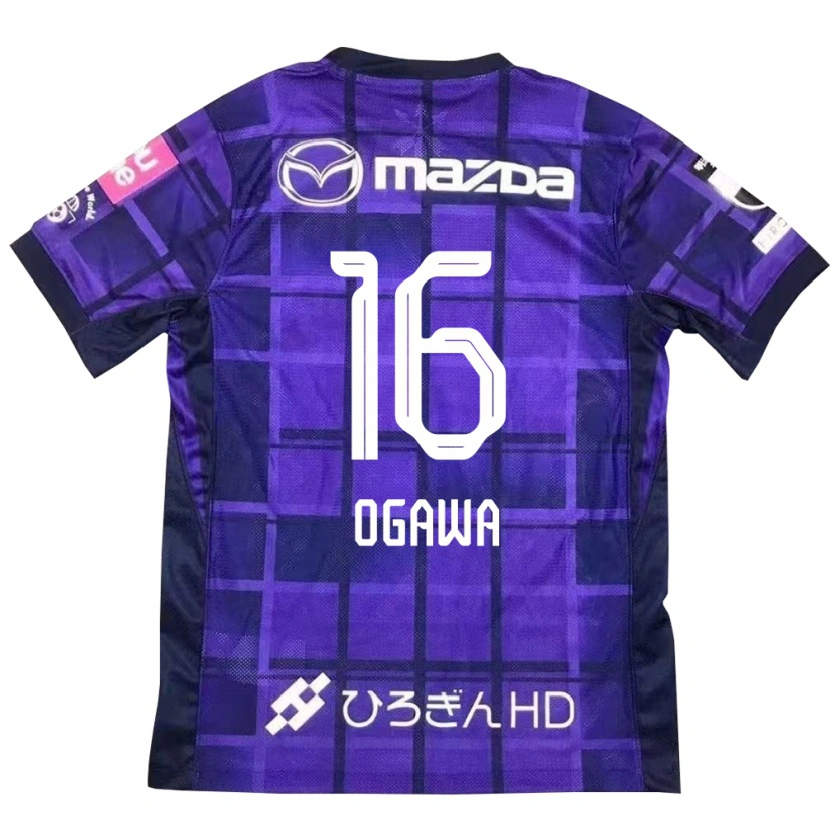 Danxen Herren Hikaru Ogawa #16 Lila Orange Heimtrikot Trikot 2025/26 T-Shirt