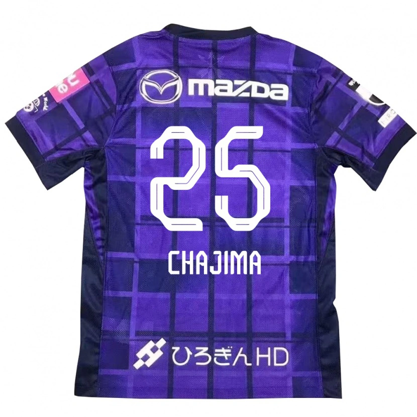 Danxen Herren Yusuke Chajima #25 Lila Orange Heimtrikot Trikot 2025/26 T-Shirt