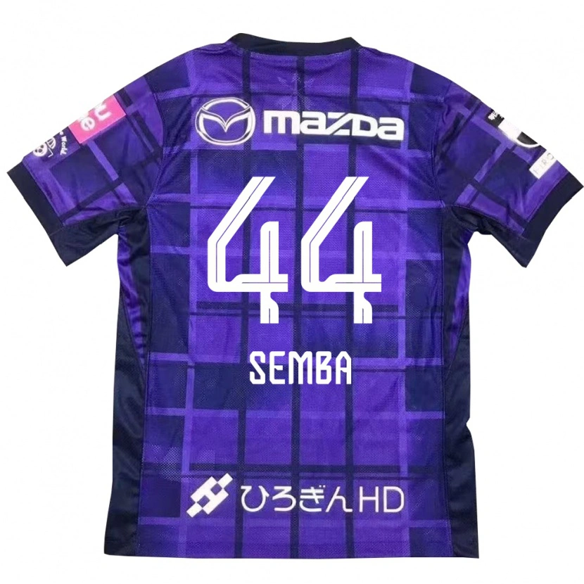 Danxen Herren Taishi Semba #44 Lila Orange Heimtrikot Trikot 2025/26 T-Shirt