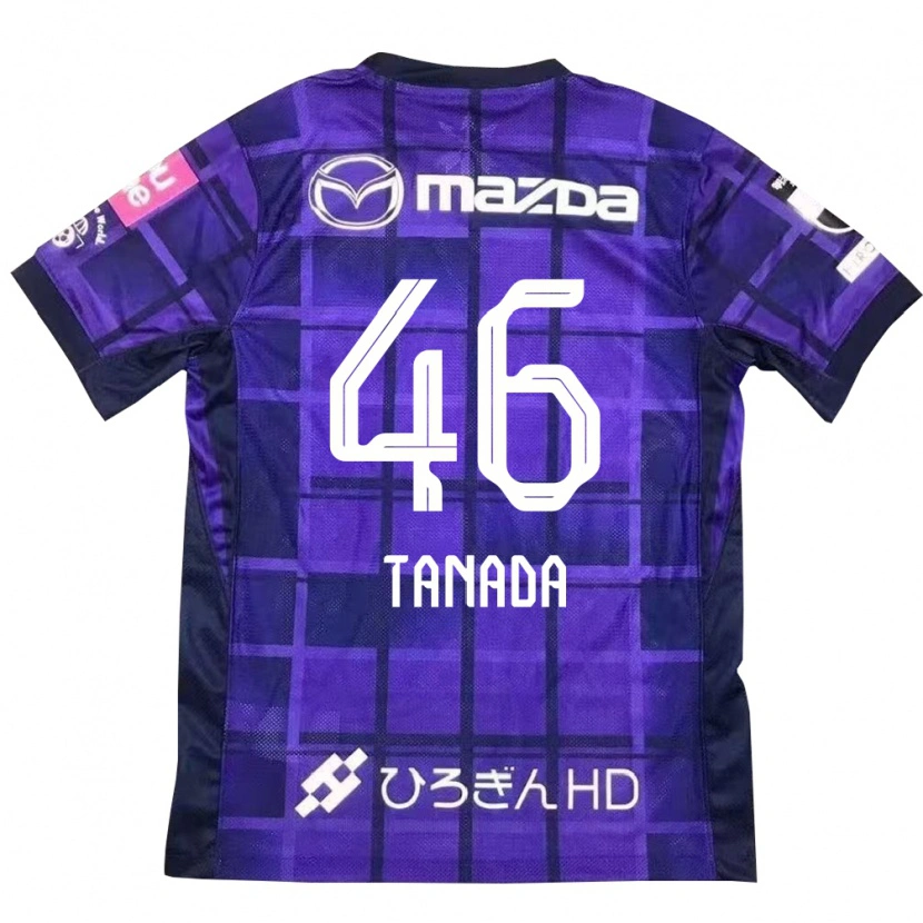 Danxen Herren Ryo Tanada #46 Lila Orange Heimtrikot Trikot 2025/26 T-Shirt