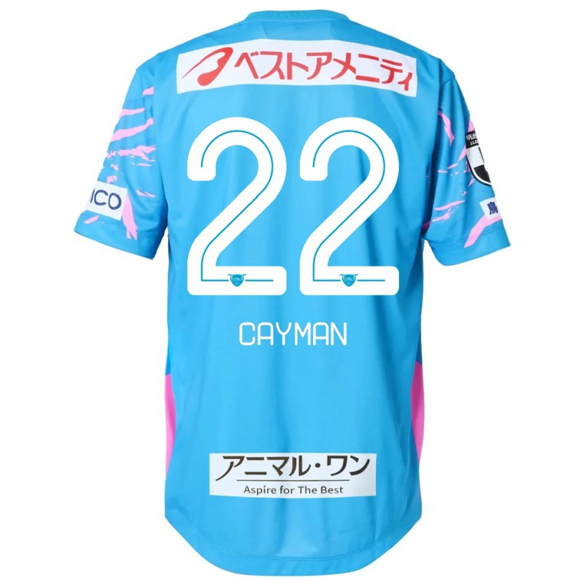 Danxen Herren Cayman Togashi #22 Blau Rosa Heimtrikot Trikot 2025/26 T-Shirt